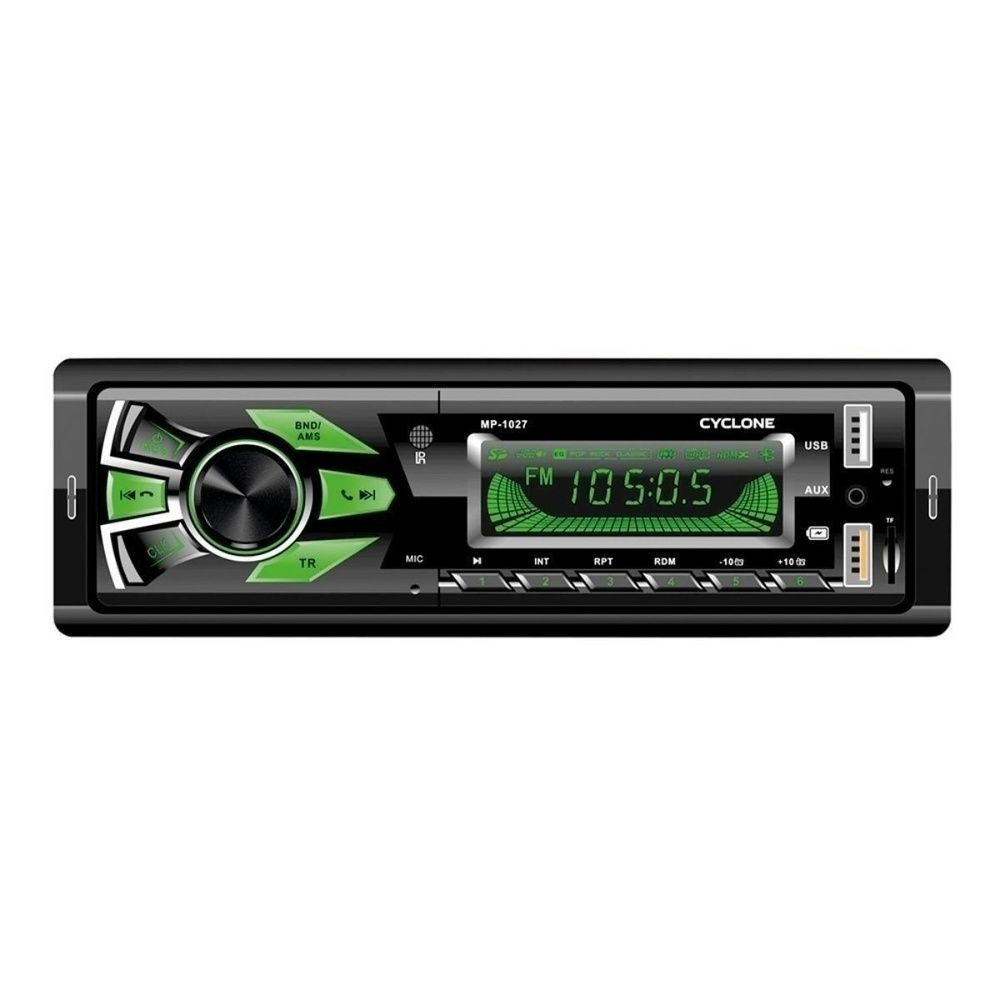 Автомагнітола Cyclone MP-1027 1 DIN Bluetooth USB microSD 4&times;50 Вт НФ-00001515 фото