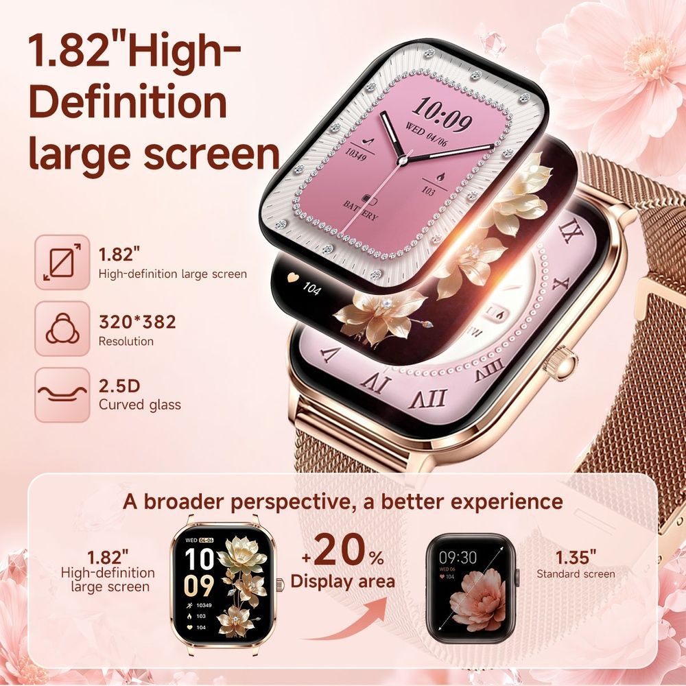 Смарт-годинник жіночий Smart Verona Steel Gold, 2 ремінці 2646 фото
