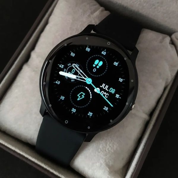 Смарт-годинник чоловічий Smart Classic Steel Black, 2 ремінці 2304 фото