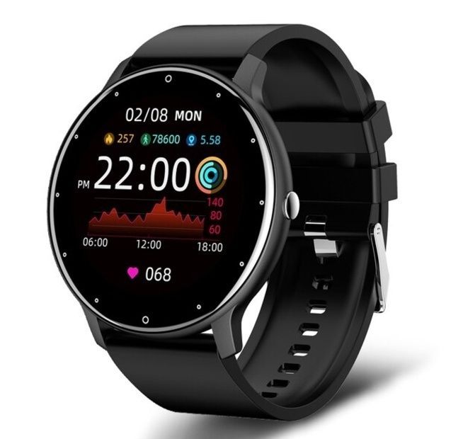 Смарт-годинник чоловічий Smart Classic Steel Black, 2 ремінці 2304 фото