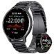 Смарт-годинник чоловічий Smart Classic Steel Black, 2 ремінці 2304 фото 1