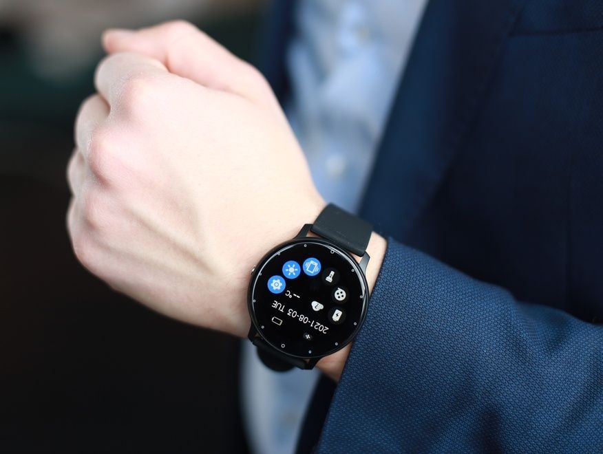 Смарт-годинник чоловічий Smart Classic Steel Black, 2 ремінці 2304 фото