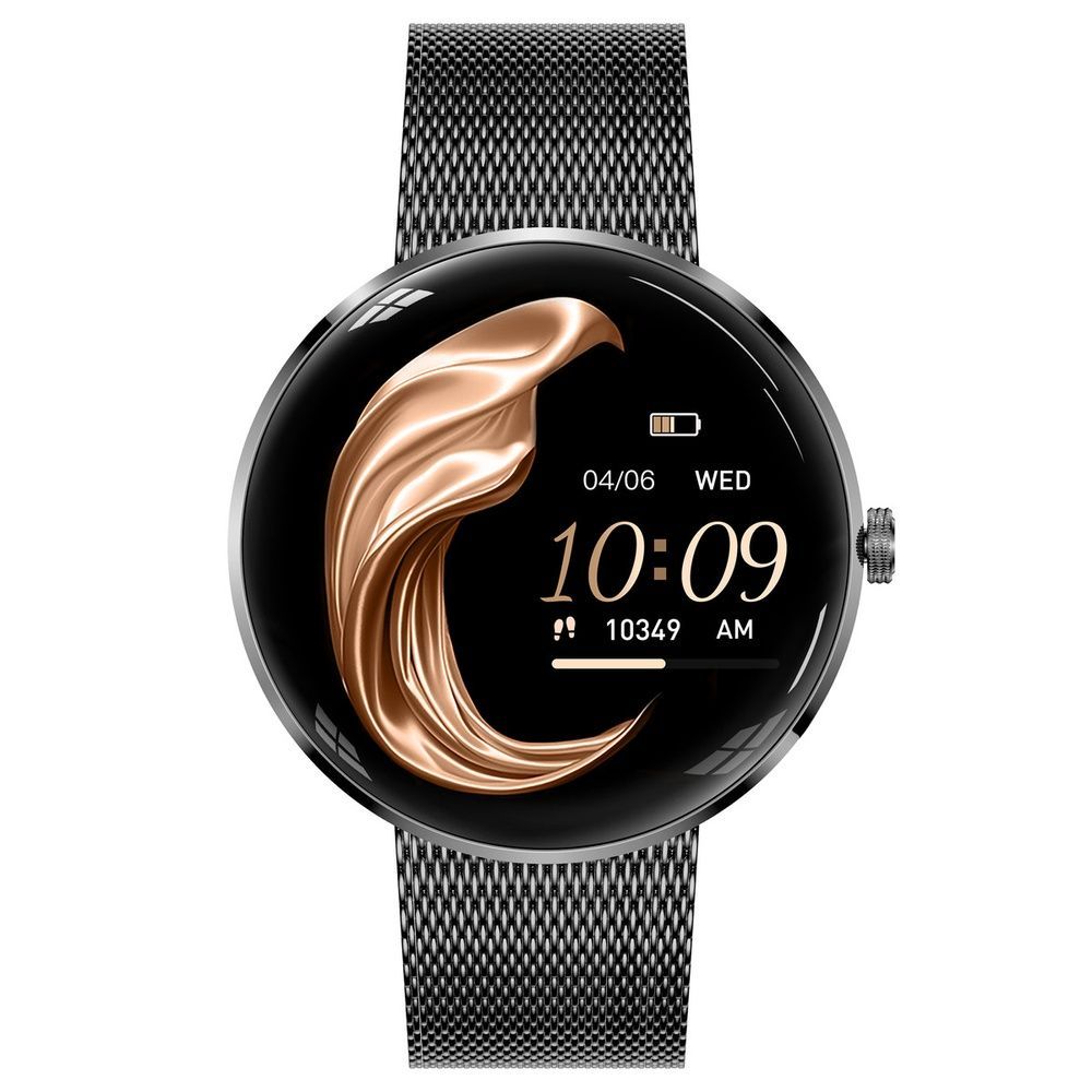 Смарт-часы женские Smart Luna Black, 2 ремешка 2348 фото