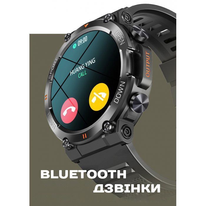 Смарт-годинник чоловічий Smart Storm Army Green, 3 ремінці 2669 фото