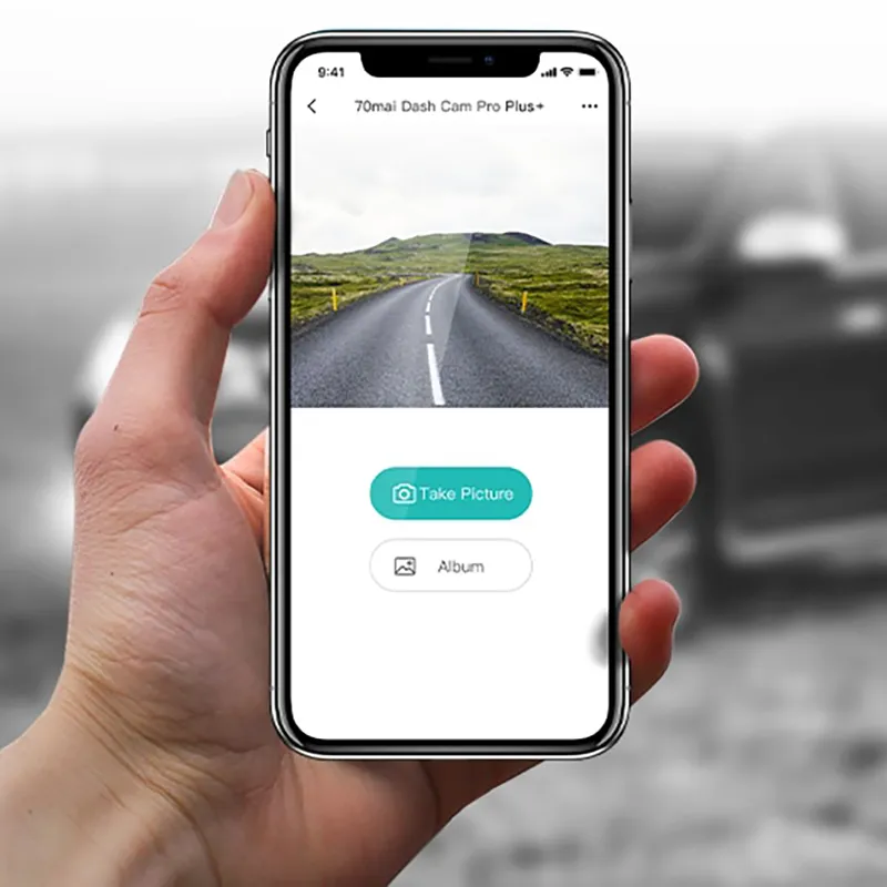 Відеореєстратор для авто 70Mai Xiaomi Dash Cam Pro Plus A500S Global Black 345146 фото