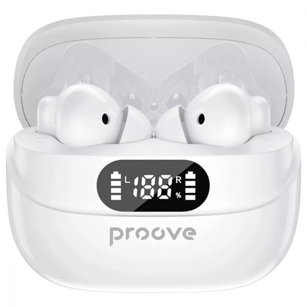 Беспроводные наушники Proove Digital Pro TWS with ANC (APP) White 61214 фото