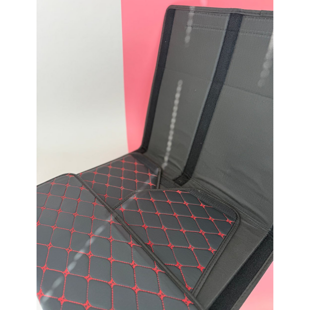 Автомобільний органайзер для багажника чорно-червоний L (54x31x30 см) 01050301 фото