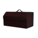 Автомобильный органайзер для багажника черно-красный L (54x31x30 см) 01050301 фото