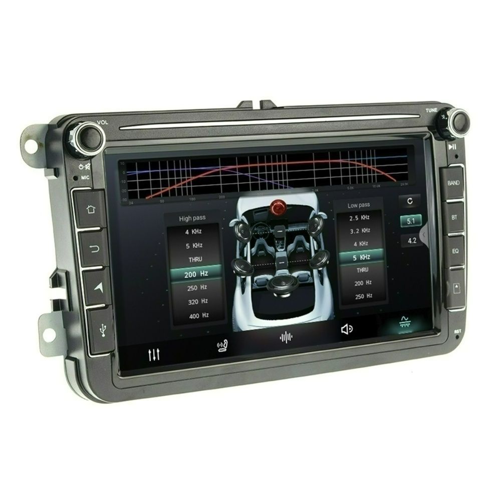 Автомобильная мультимедийная система 8" Android 14 4/64GB DSP 4G для VW Skoda SEAT НФ-00009714 фото