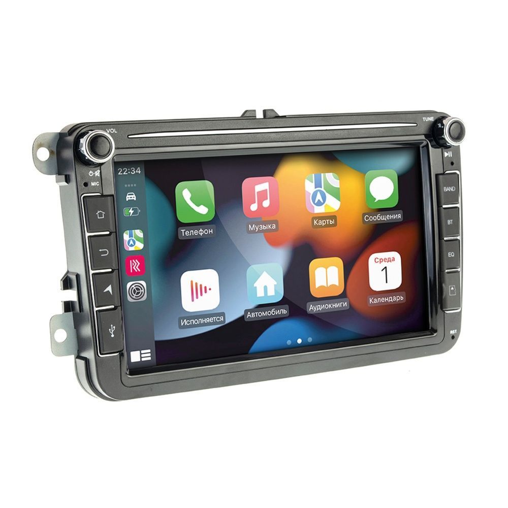 Автомобільна мультимедійна система 8" 2/64GB Android 10 НФ-00009924 фото