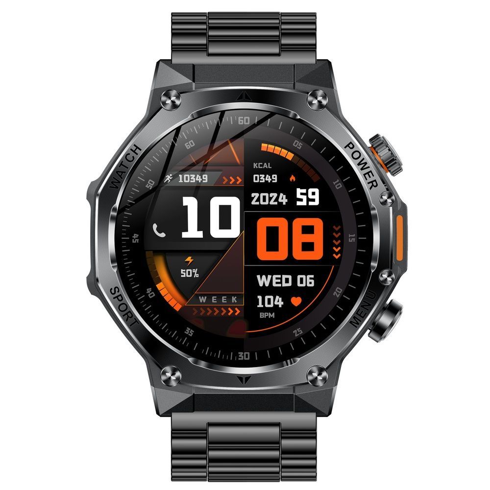 Смарт-годинник чоловічий Smart Surf X Pro Black Steel, 2 ремінці 2024 фото