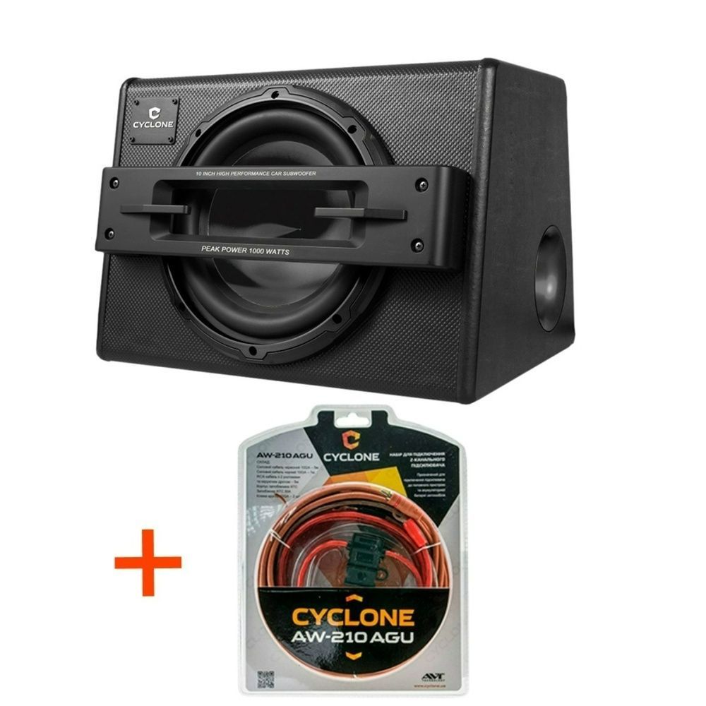 Сабвуфер Cyclone SB-250 10" 150 Вт RMS НФ-00005095 фото