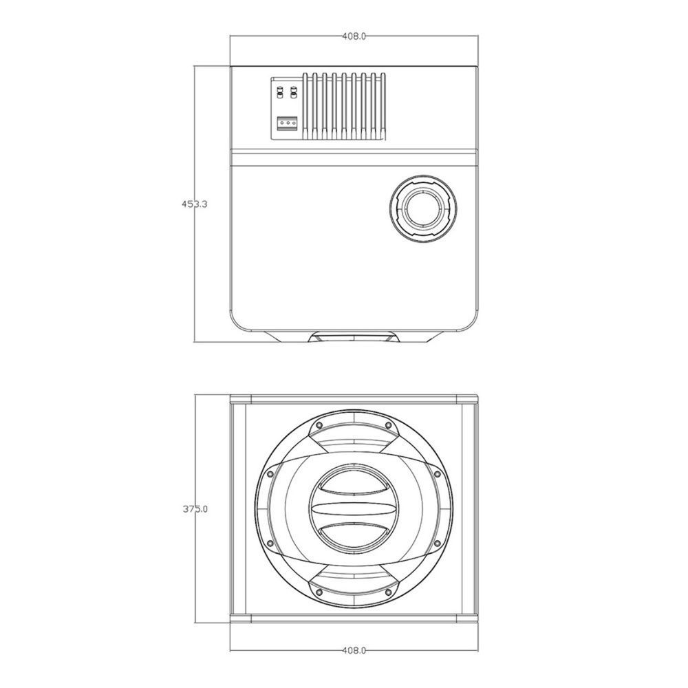 Сабвуфер Decker DSW-300 12&Prime; 250 Вт RMS НФ-00005098 фото