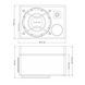 Сабвуфер Cyclone SBN-300 12&Prime; 120 Вт RMS НФ-00009894 фото 4