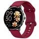 Смарт-годинник жіночий Smart Luna Cherry Rubber, 3 ремінці 2491 фото 1