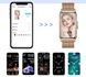 Смарт-годинник жіночий Smart Mioband Nano+ Beige Flower, 3 ремінці 2540 фото 3