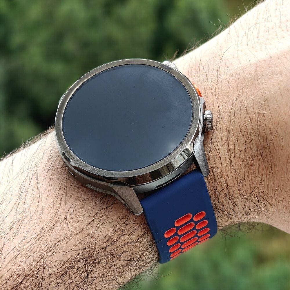 Смарт-годинник чоловічий Smart Technology Blue з SIM, 2 ремінці 2553 фото