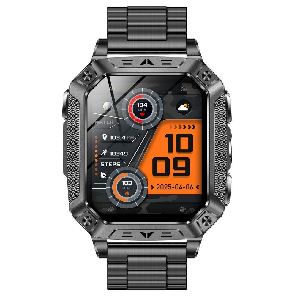 Смарт-годинник чоловічий Smart Formula K+ Steel, 2 ремінці 2236 фото