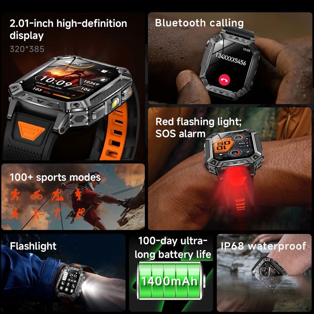 Смарт-годинник чоловічий Smart Formula K+ Steel, 2 ремінці 2236 фото