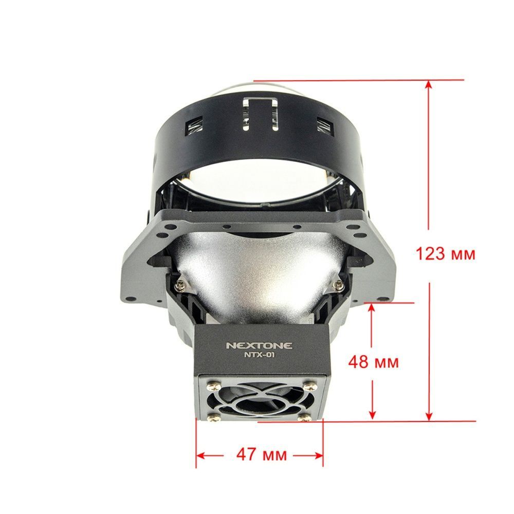 Світлодіодна лінза Nextone Bi-Led NTX-01 3.0" НФ-00009900 фото