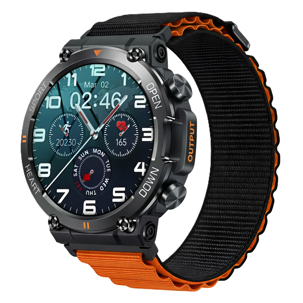 Смарт-часы мужские Smart Storm Cyber Orange, 2 ремешка 2299 фото