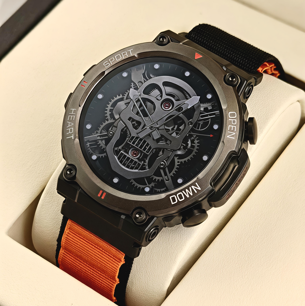 Смарт-годинник чоловічий Smart Storm Cyber Orange, 2 ремінці 2299 фото